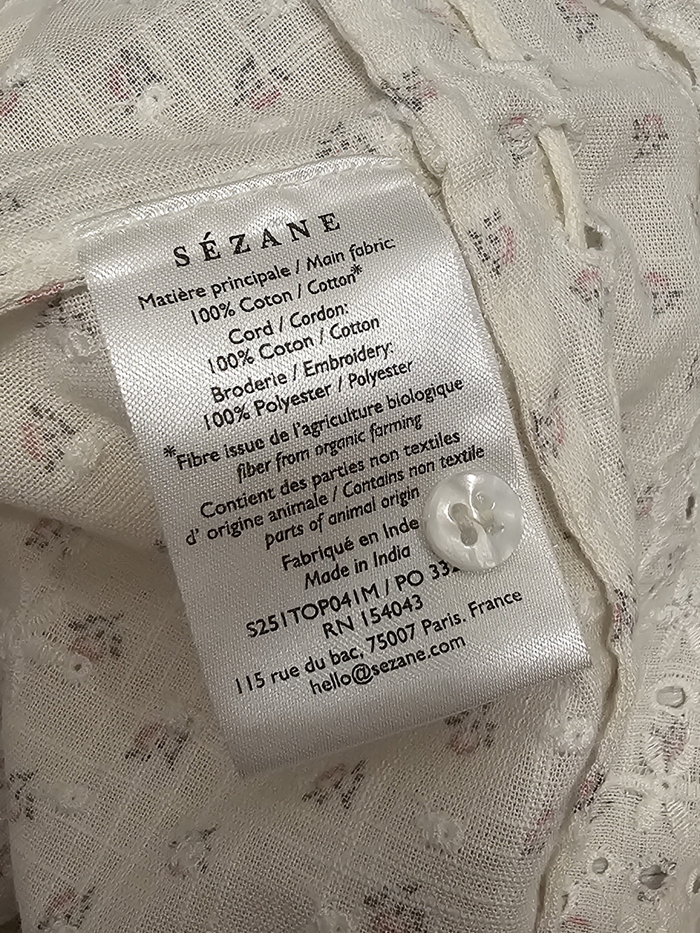 Sezane Nouri Top - Picture 5 of 9